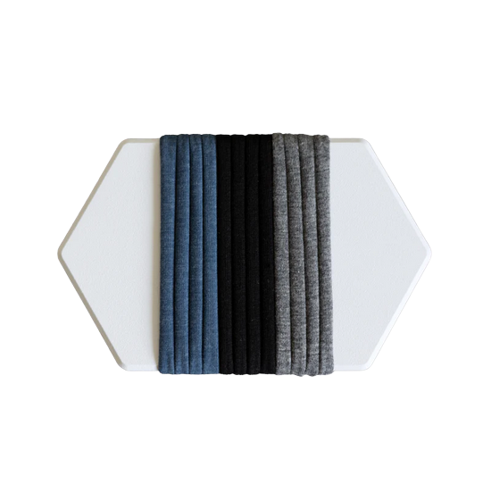odem Set de bracelets interchangeables en coton nuit