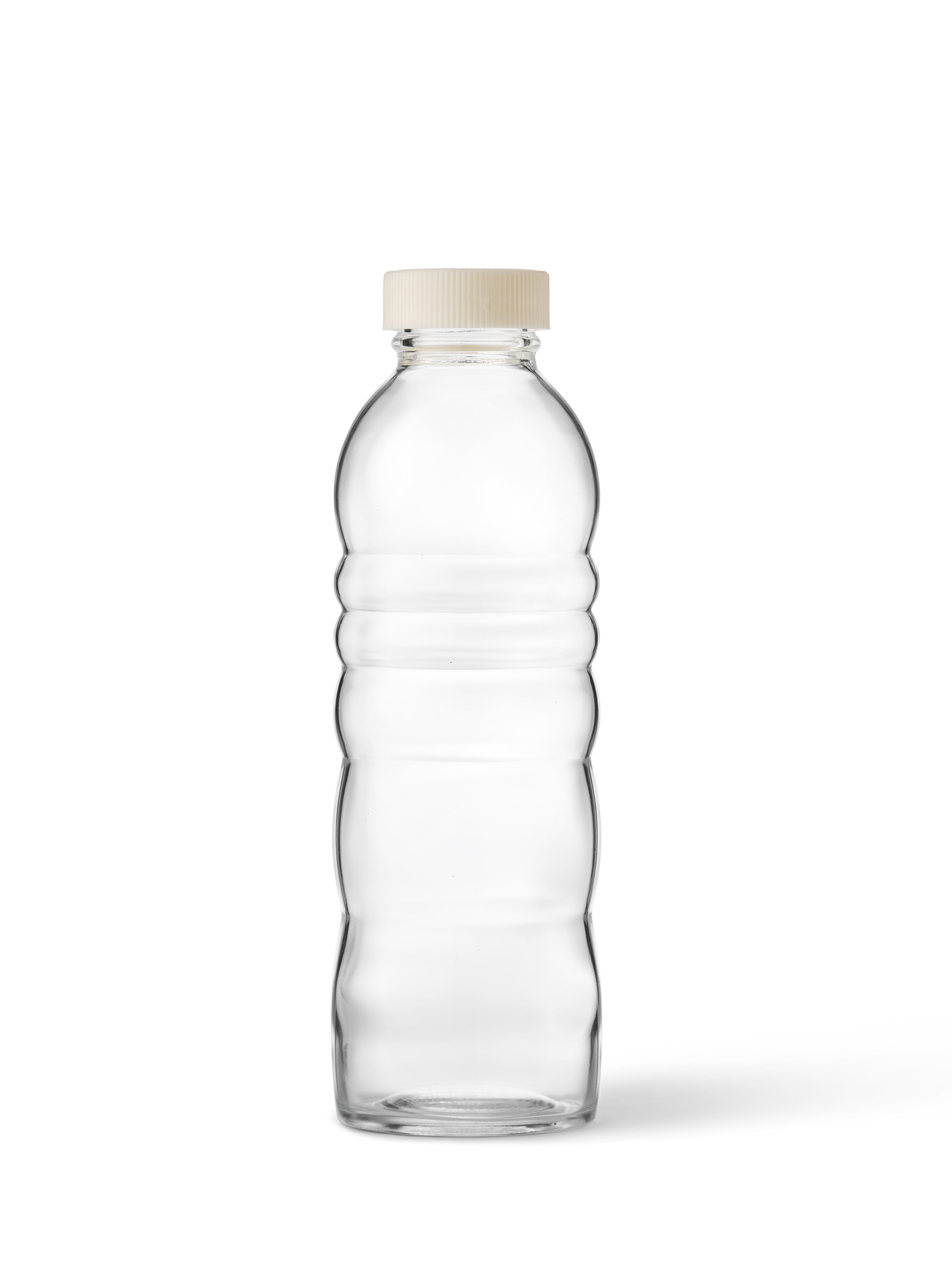 Glas Trinkflasche