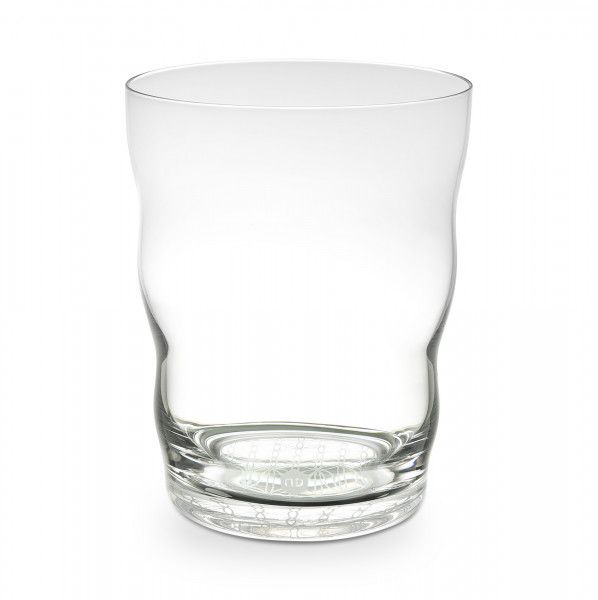 Trinkglas Jasmina Platin - Blume des Lebens 0,3l - mundgeblasen