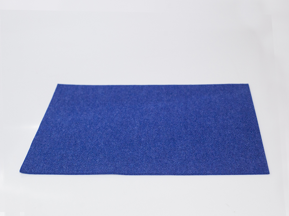 Placemat vegan 33 x 45 cm, 1 piece royal blue
